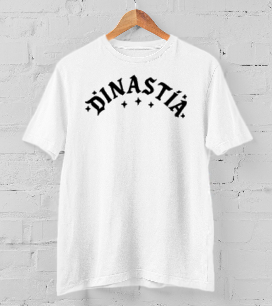 Peso Pluma Dinastía Arched Stars T-Shirt