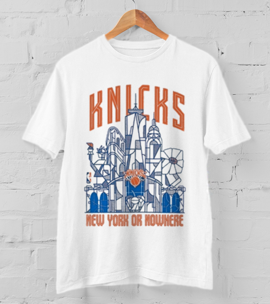 Knicks New York Or Nowhere Skyscraper T-Shirt