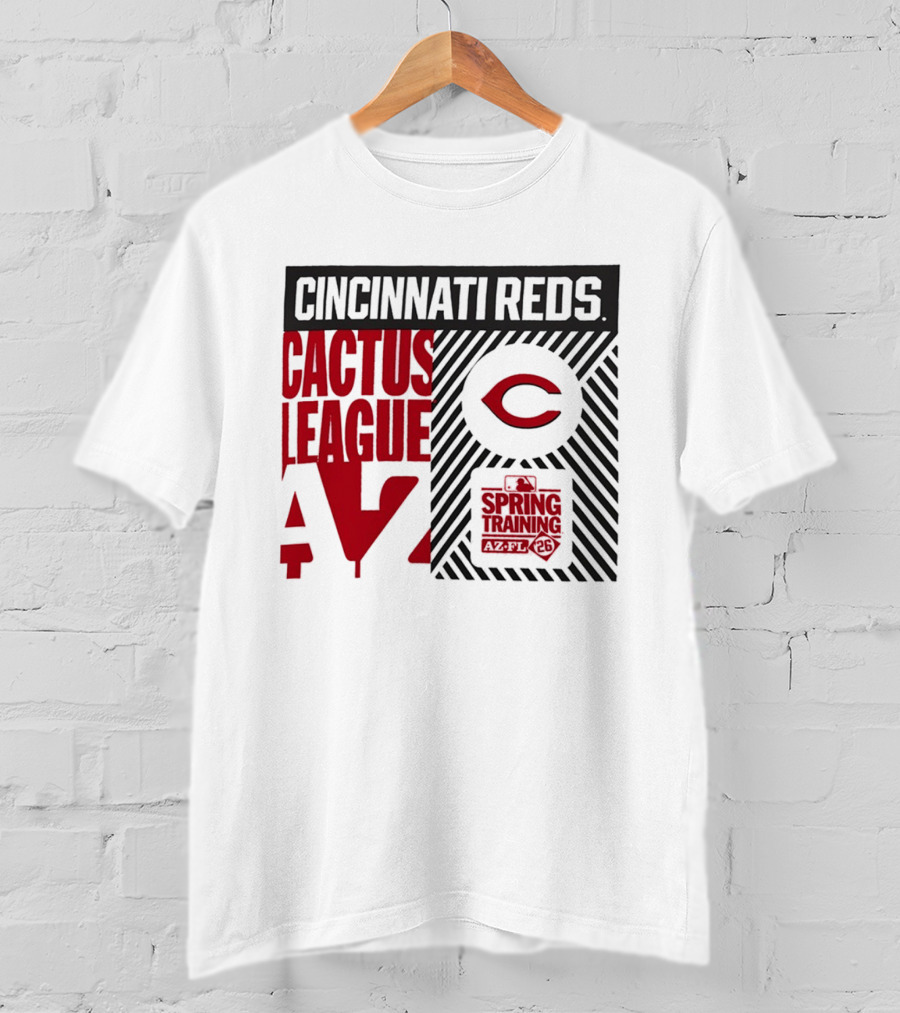 Cincinnati Reds Cactus League AZ 2026 Spring Training T-Shirt