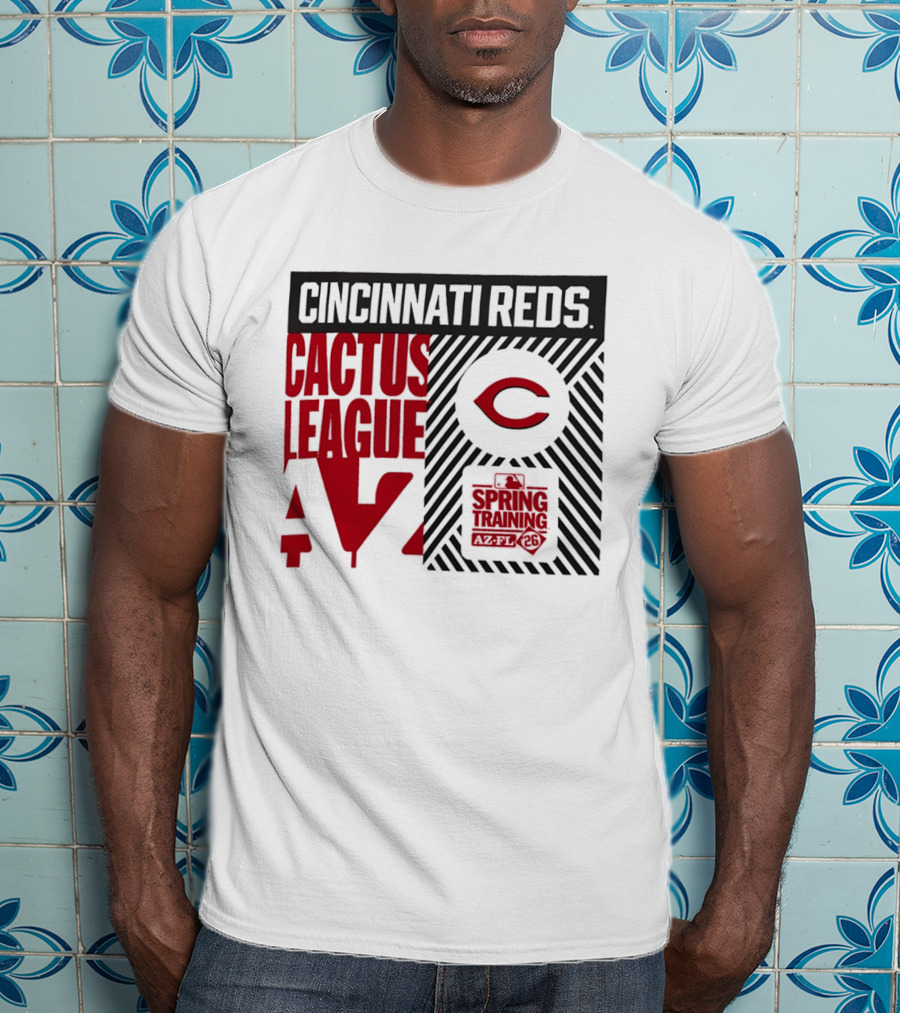 Cincinnati Reds Cactus League AZ 2026 Spring Training T-Shirt