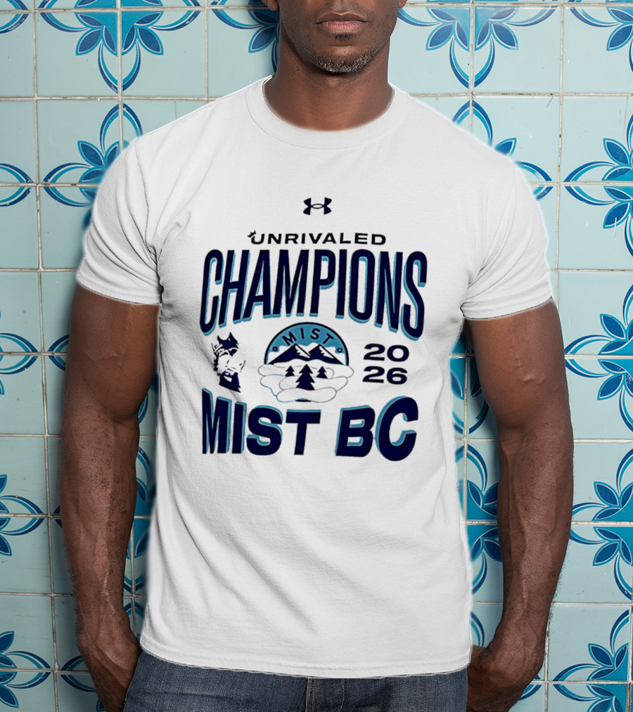 Unrivaled Champions 2026 Mist BC Under Armour T-Shirt