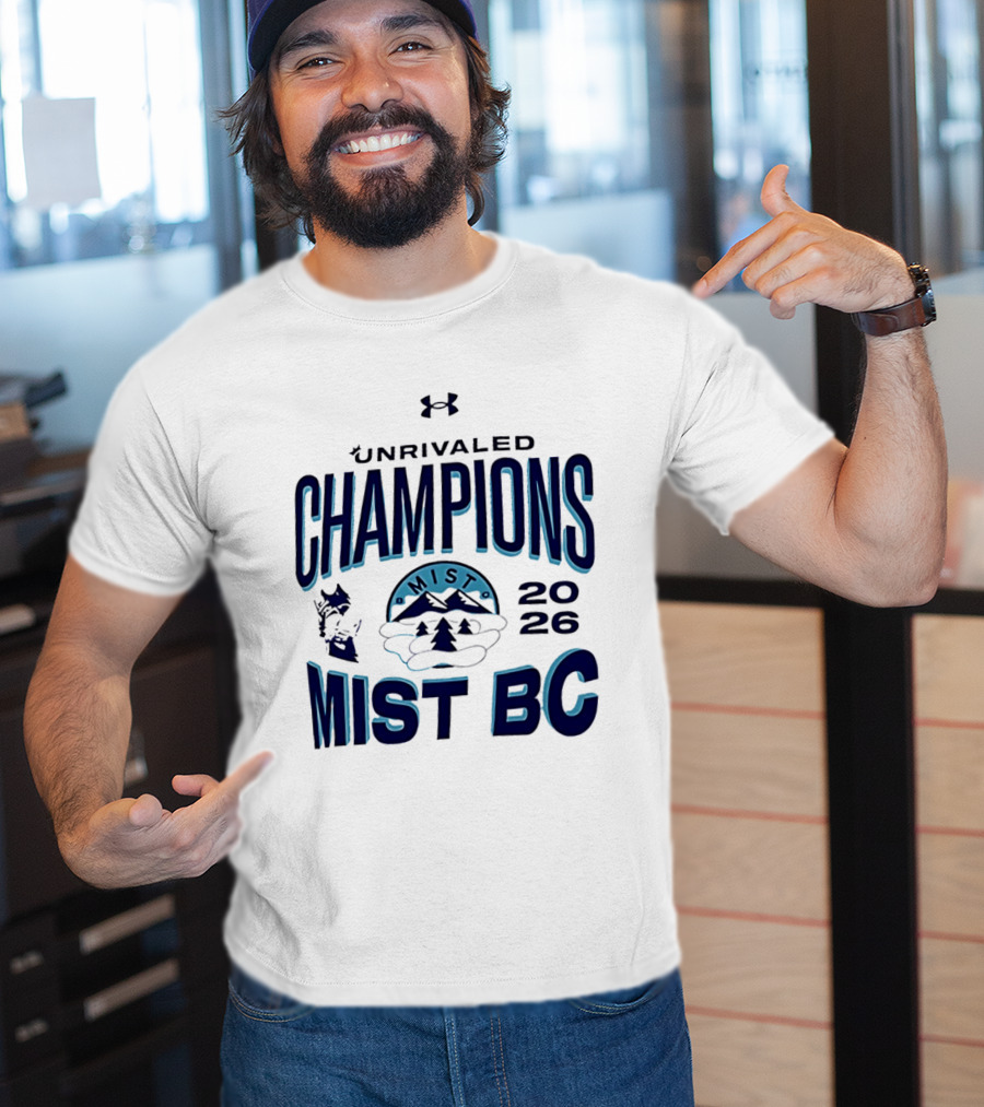 Unrivaled Champions 2026 Mist BC Under Armour T-Shirt