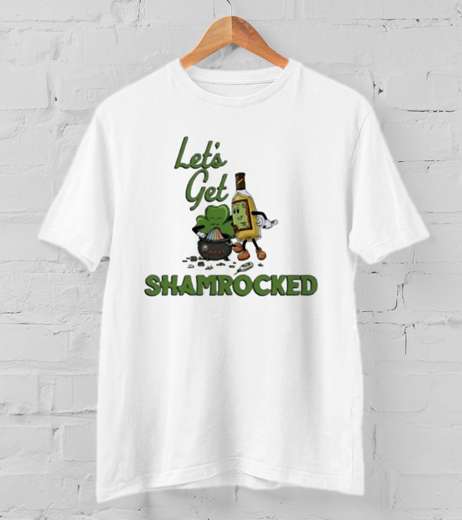 Let's Get Shamrocked Malört St. Patrick's Day T-Shirt