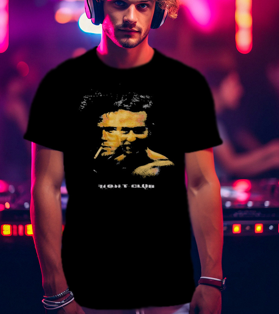 Fight Club Tyler Durden Narrator Iconic Characters T-Shirt