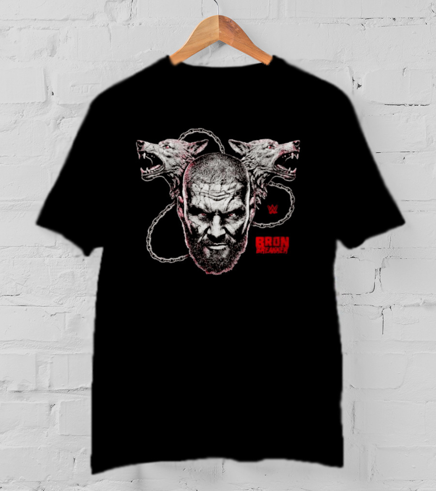Bron Breakker WWE SummerSlam Wolves Chains T-Shirt