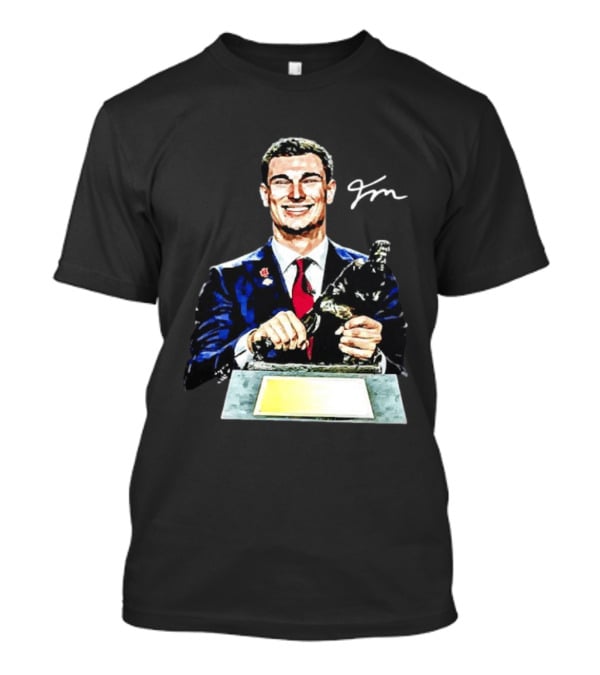 Heismandoza Fernando Mendoza Indiana Hoosiers Autograph Football Star T-Shirt