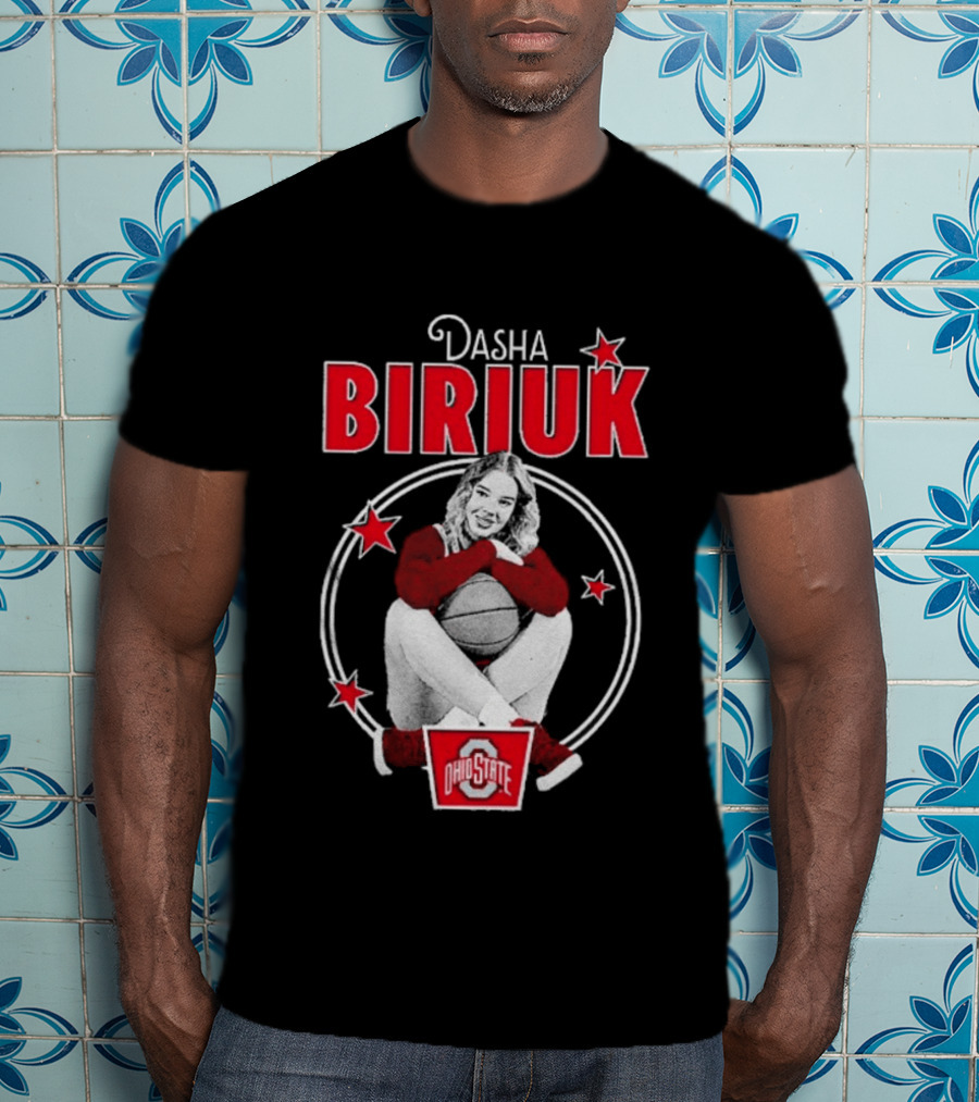 Ohio State Buckeyes Basketball Dasha Biriuk T-Shirt