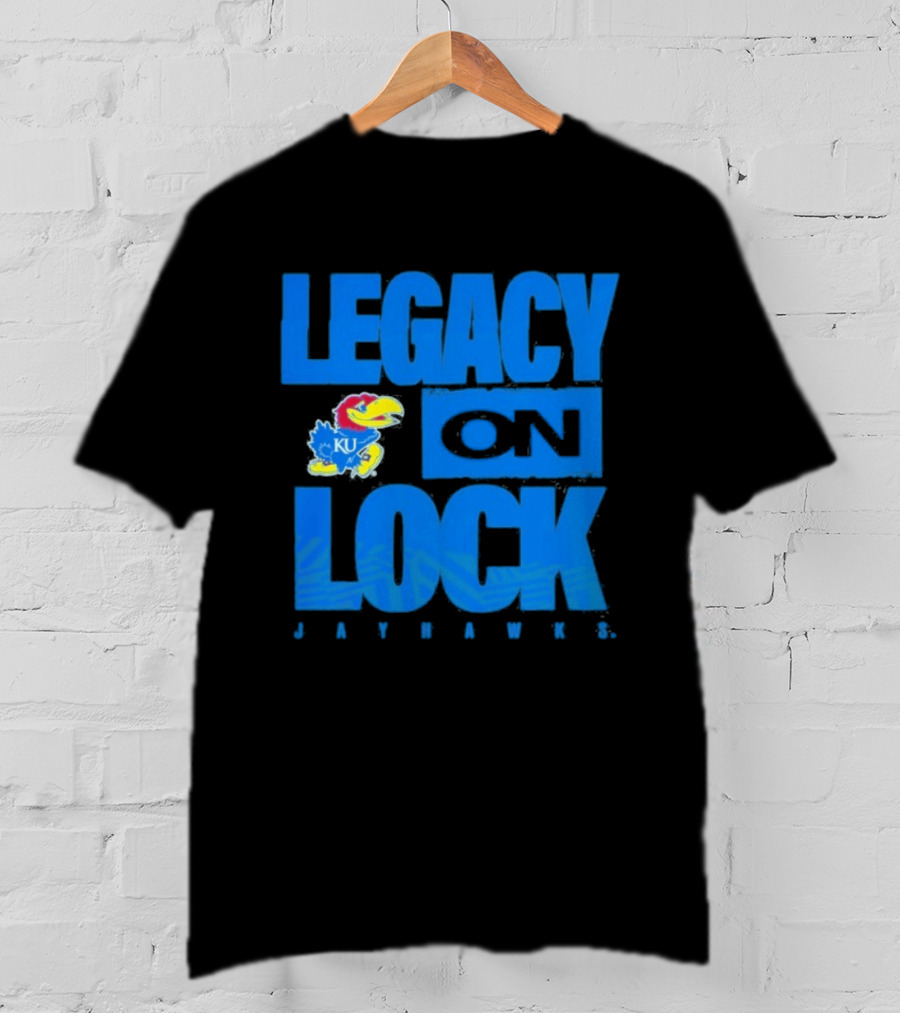 Legacy On Lock Kansas Jayhawks 2026 March Madness T-Shirt