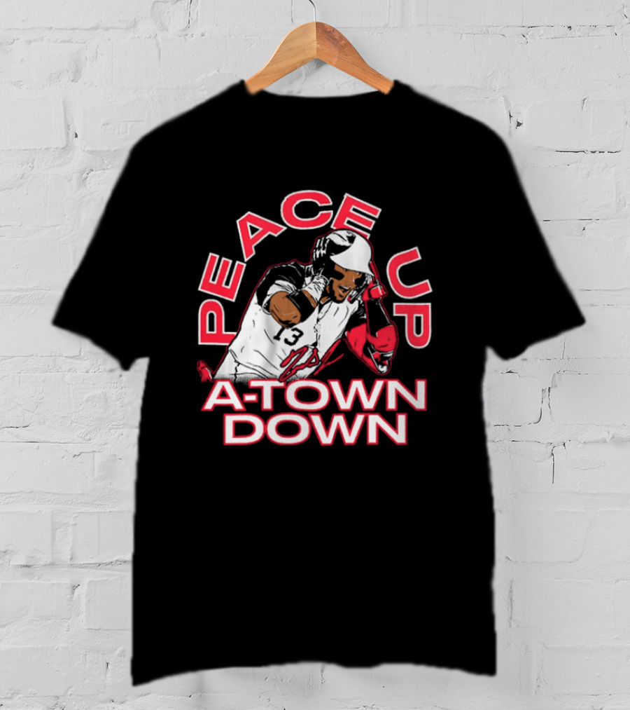 Ronald Acuna Jr Peace Up A Town Down T-Shirt