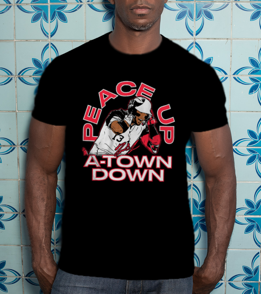 Ronald Acuna Jr Peace Up A Town Down T-Shirt