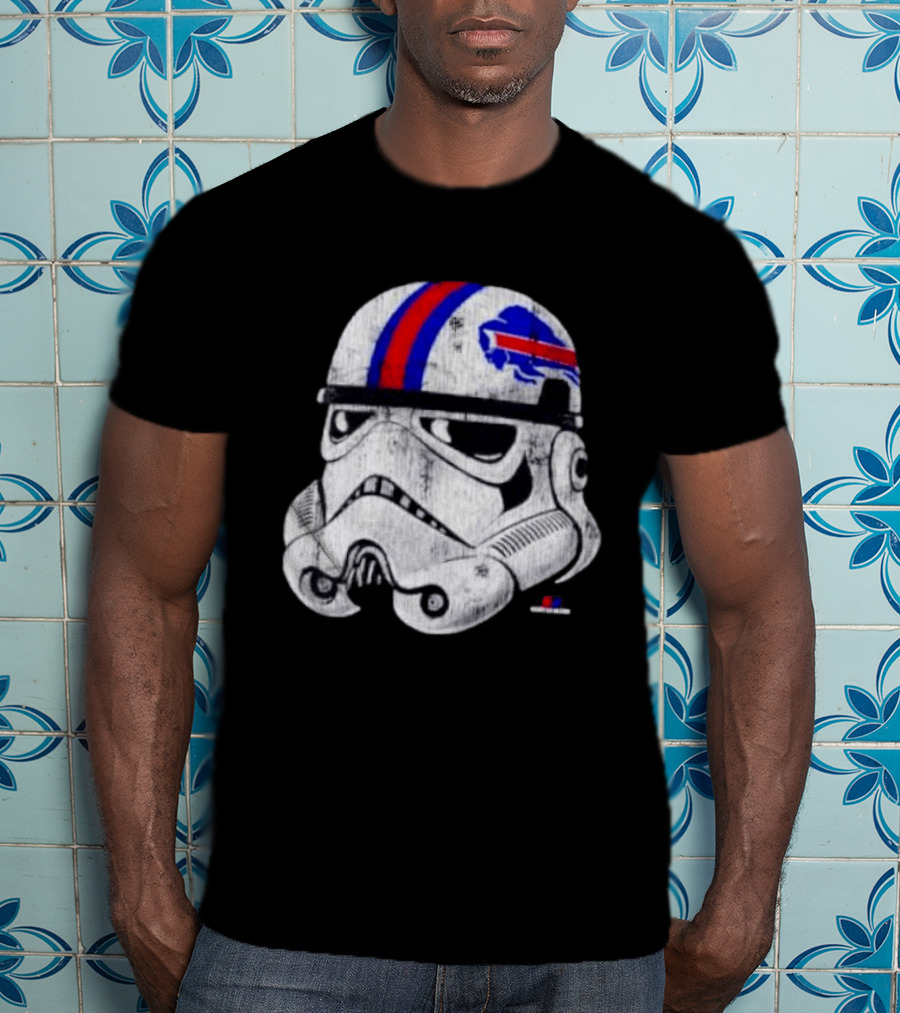 Buffalo Bills Storm Trooper Helmet Mafia T-Shirt
