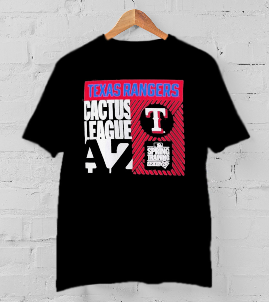 Texas Rangers Cactus League AZ Spring Training 2026 T-Shirt