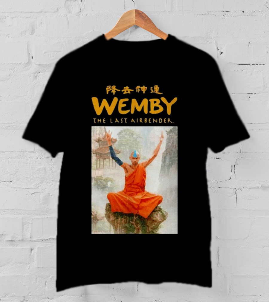 Wemby The Last Airbender Avatar Parody Monk T-Shirt