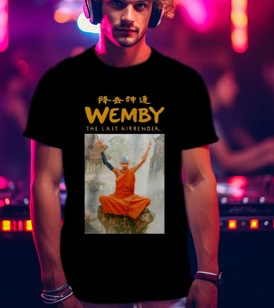 Wemby The Last Airbender Avatar Parody Monk T-Shirt