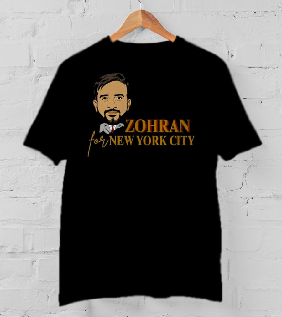 Zohran For New York City 2025 Campaign T-Shirt