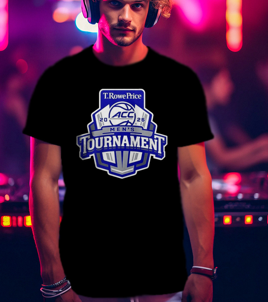 T. Rowe Price 2026 ACC Men's Basketball Tournament T-Shirt