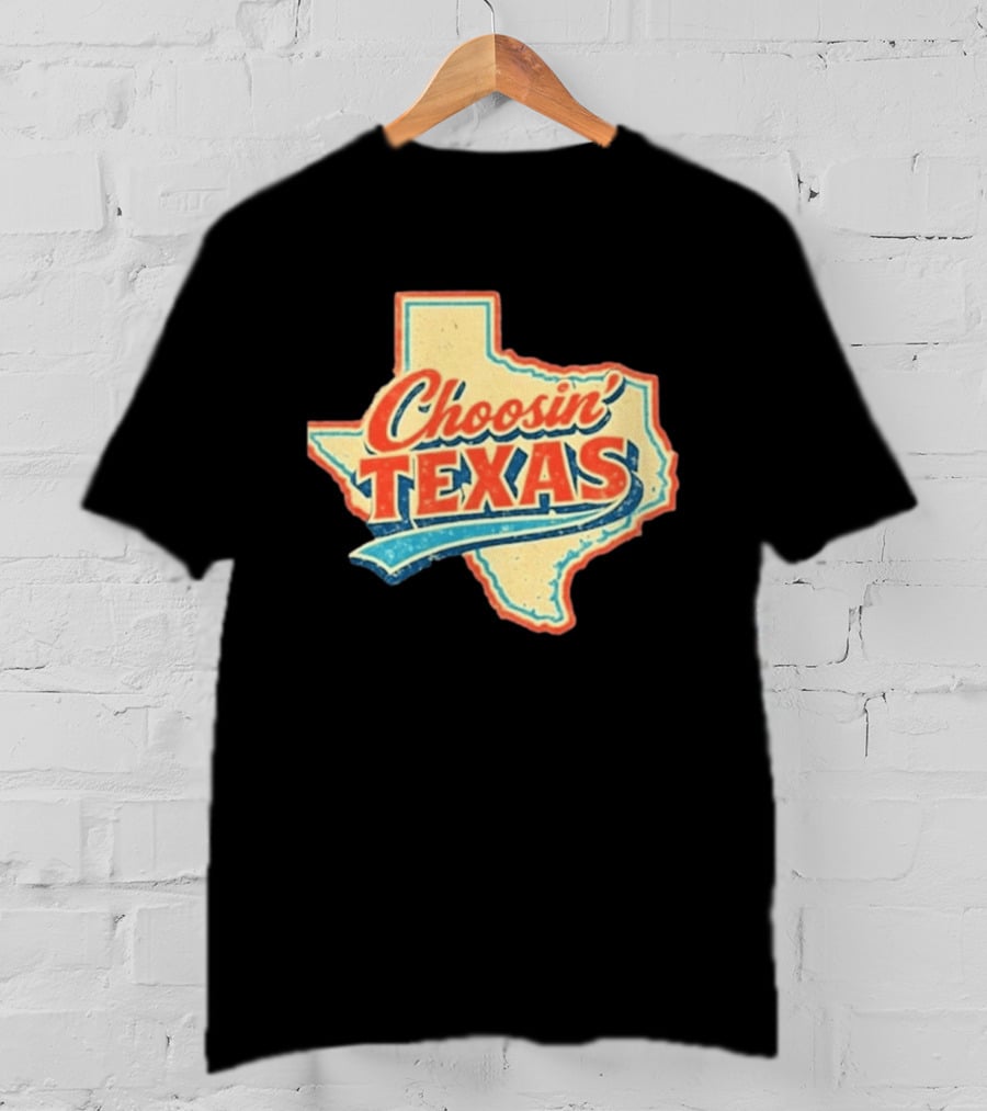 Choosin' Texas Map T-Shirt