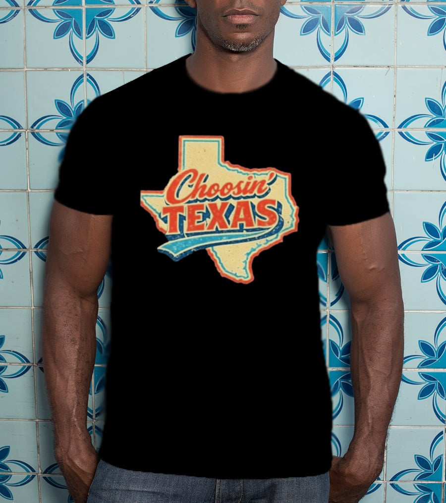 Choosin' Texas Map T-Shirt