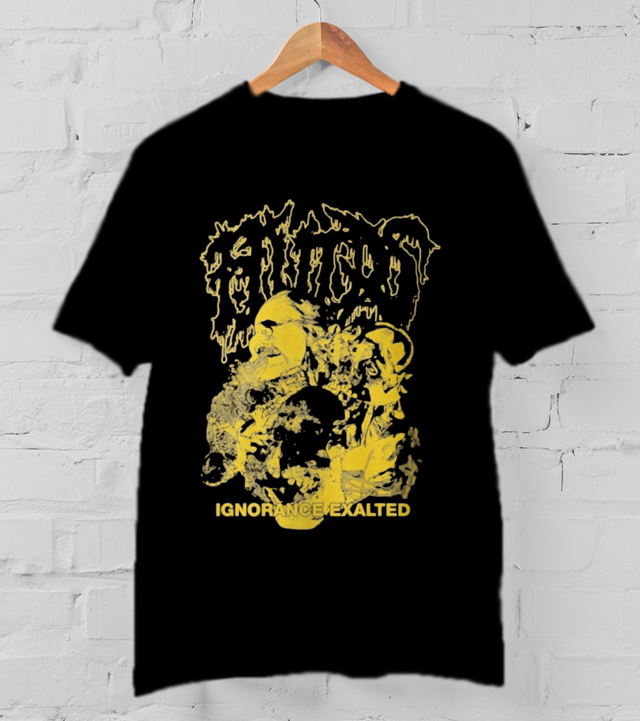 Fluids Ignorance Exalted Abstract Golden T-Shirt