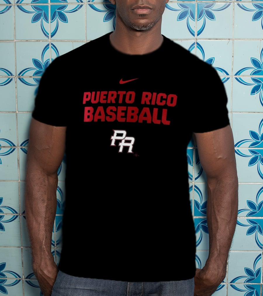 Puerto Rico Baseball 2026 World Baseball Classic PR Nike T-Shirt