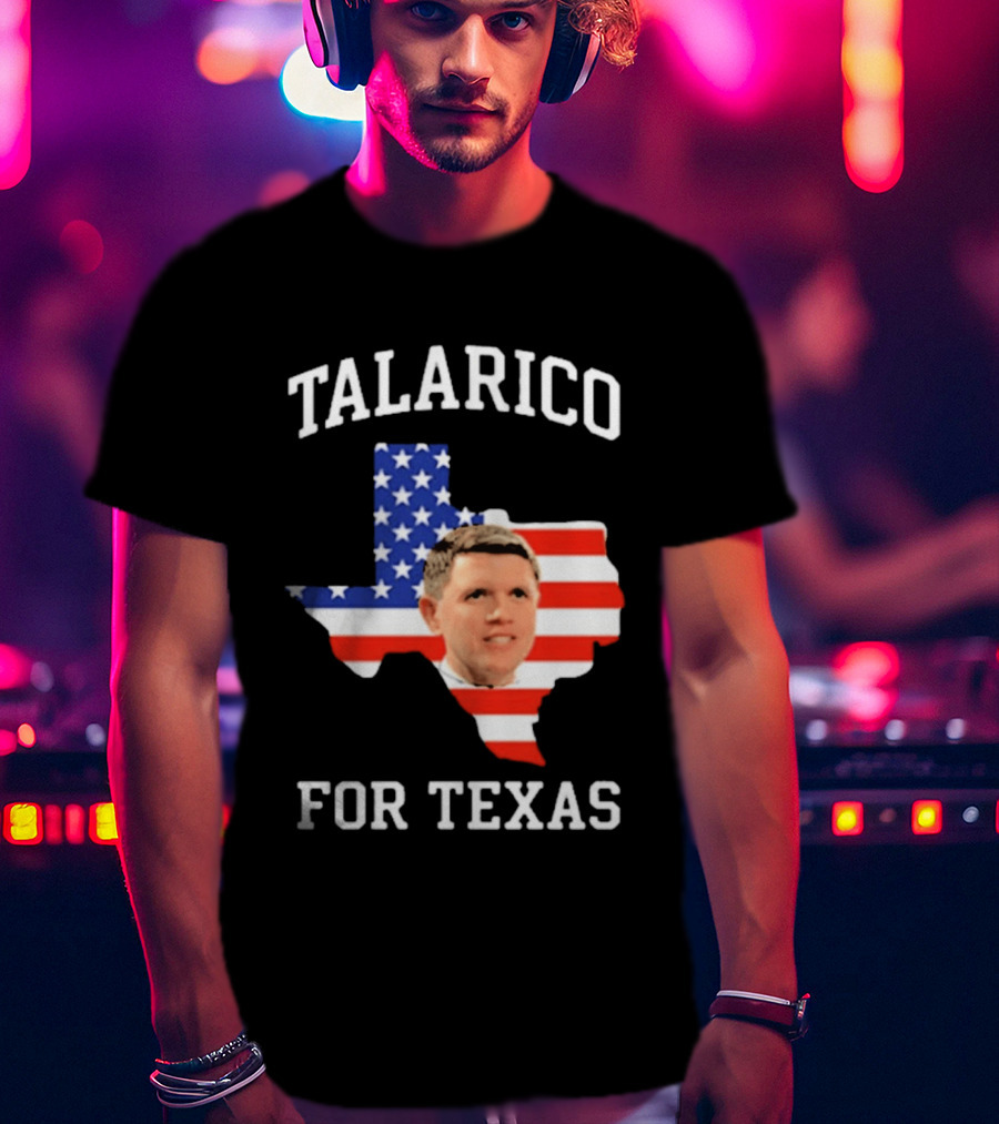 Talarico For Texas American Flag Campaign T-Shirt