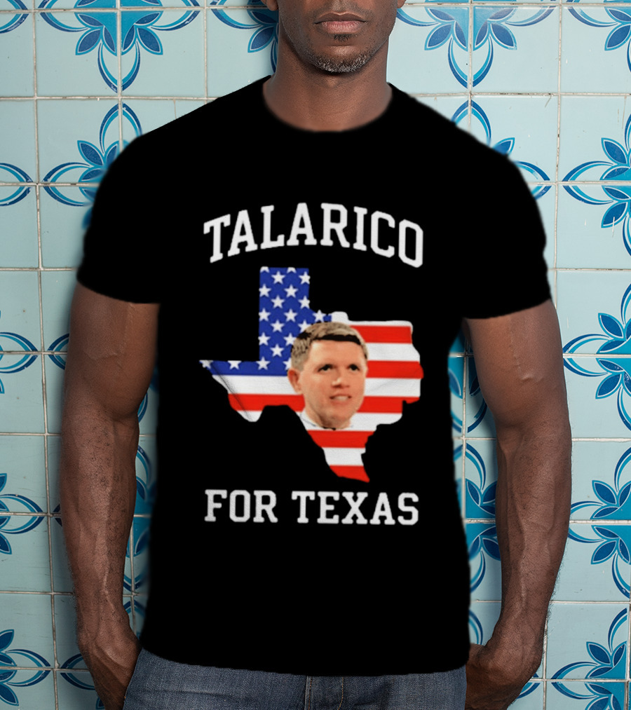 Talarico For Texas American Flag Campaign T-Shirt