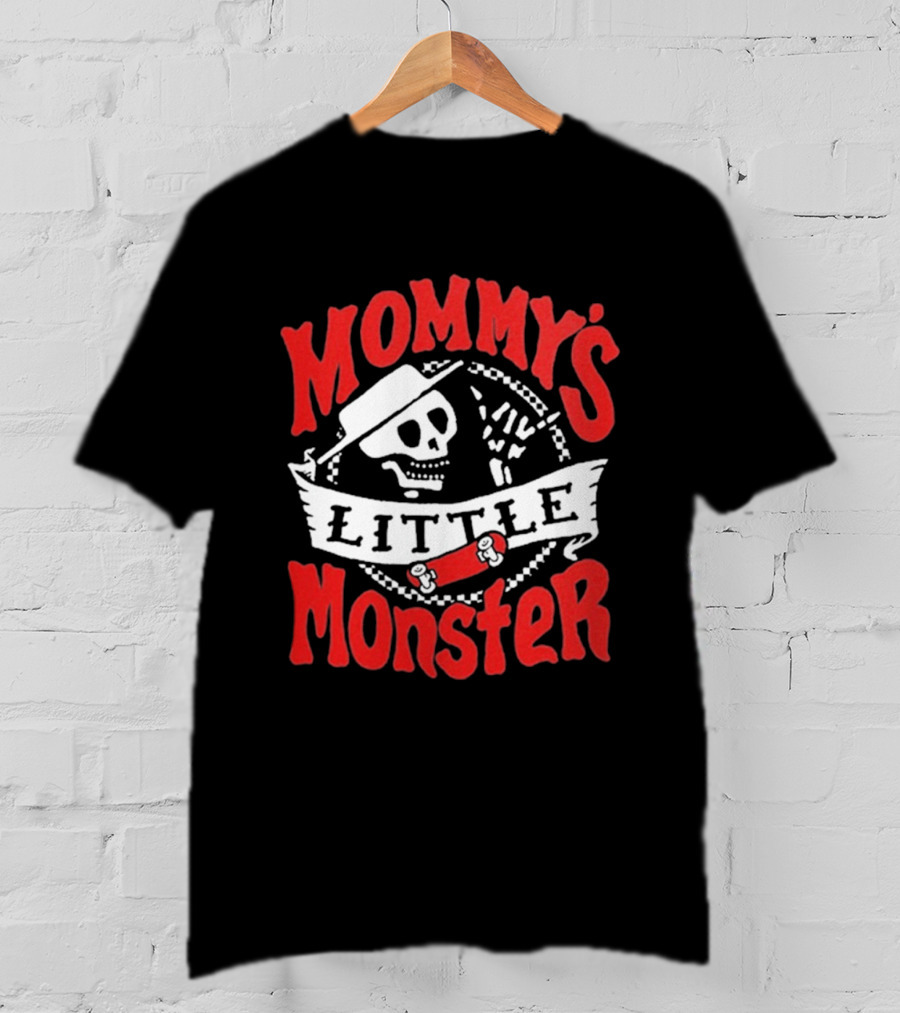Social Distortion Mommy's Little Monster Skull Skeleton Rockabilly T-Shirt