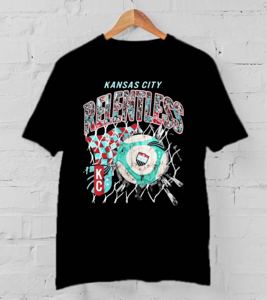 Kansas City Relentless KC Current Made Mobb Soccer Chainlink T-Shirt