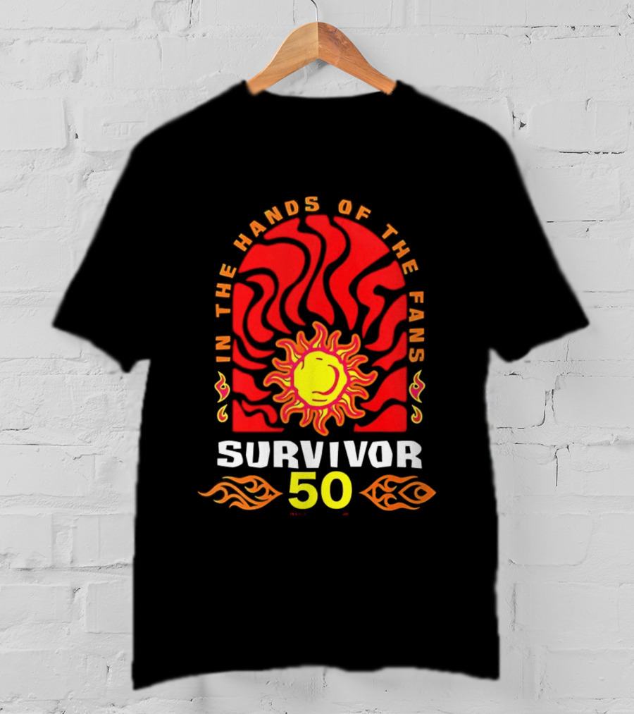Survivor 50 In The Hands Of The Fans Tropical Sun T-Shirt