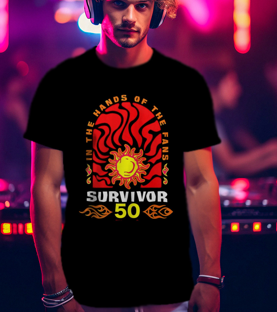 Survivor 50 In The Hands Of The Fans Tropical Sun T-Shirt