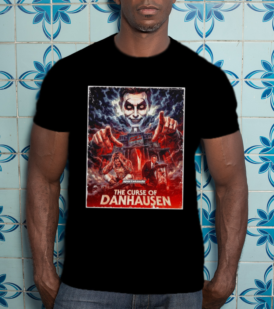 The Curse Of Danhausen Sportskeeda WWE Men For Sale Ships Free T-Shirt