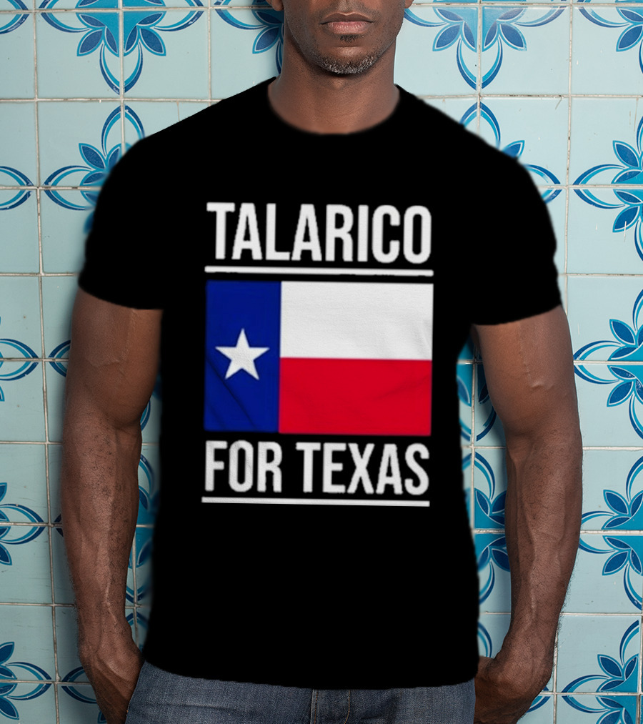 Talarico For Texas Senate Texas Flag Star T-Shirt