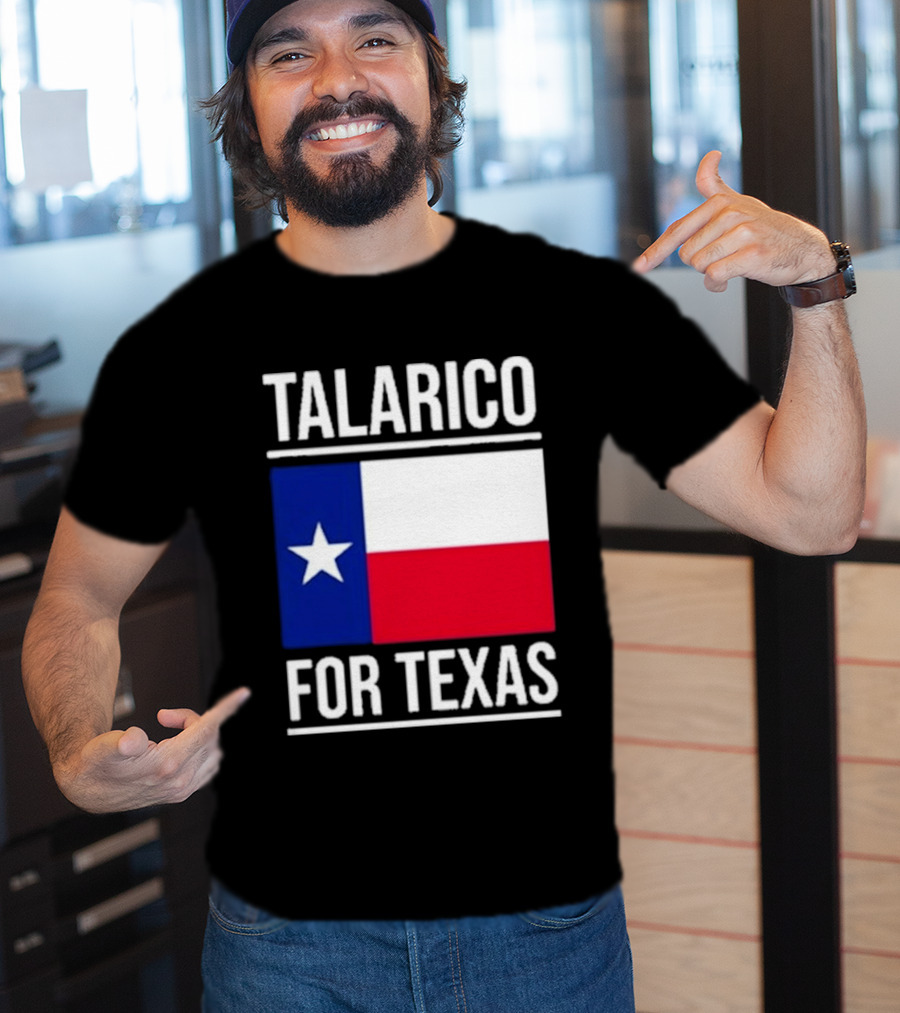 Talarico For Texas Senate Texas Flag Star T-Shirt