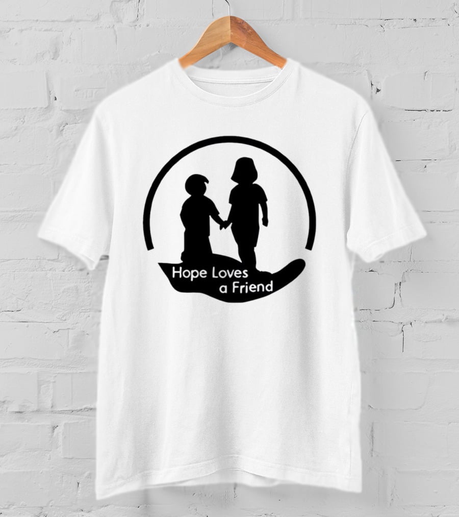 Andrew Cha Cha Real Smooth Hope Loves A Friend Twin T-Shirt