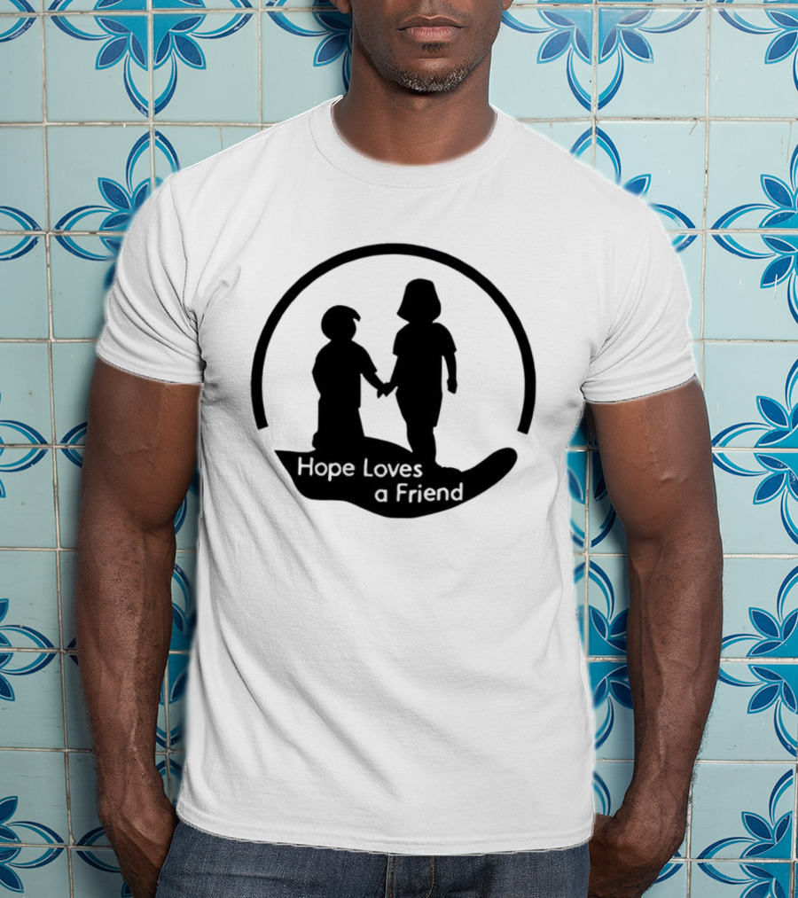 Andrew Cha Cha Real Smooth Hope Loves A Friend Twin T-Shirt
