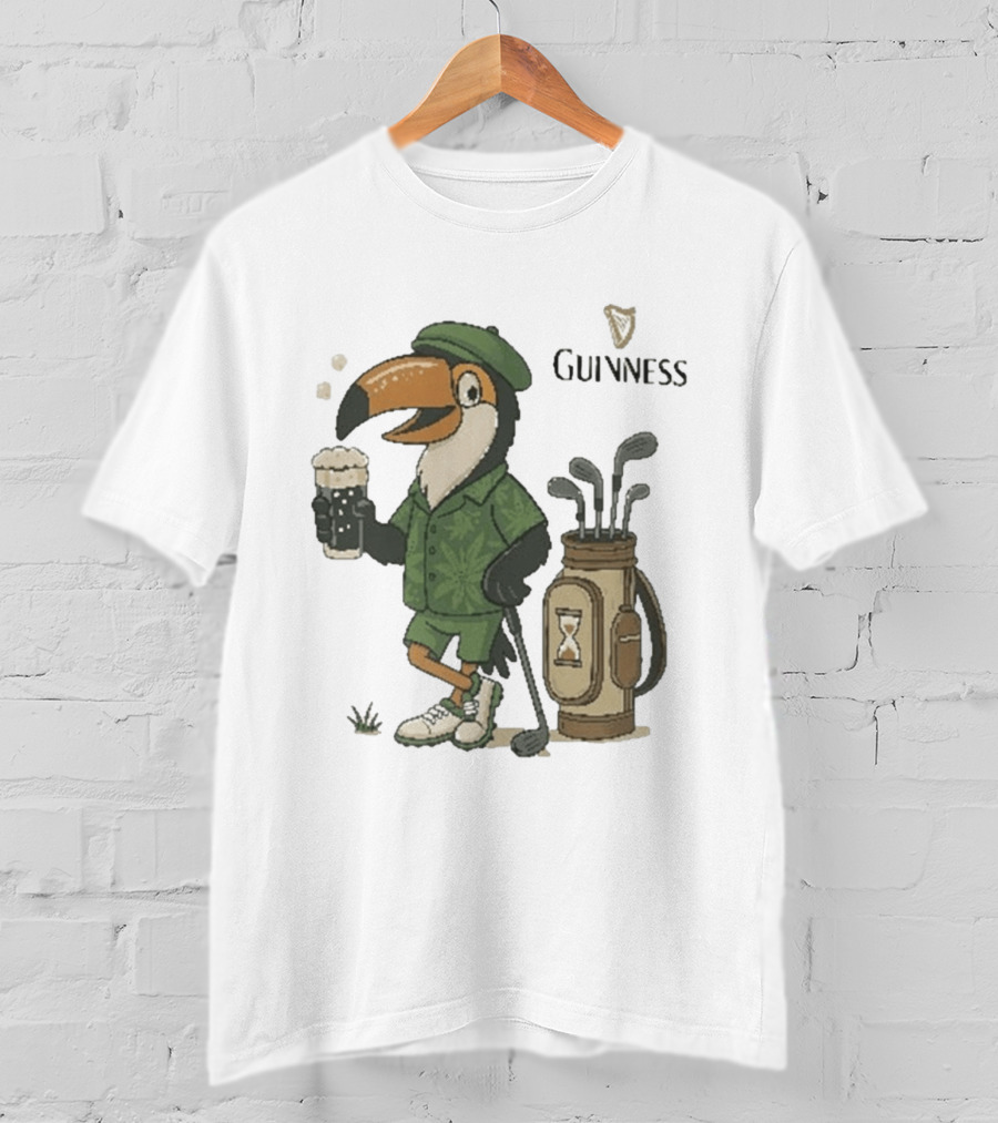 Guinness Toucan Golf Beer St Patrick's Day T-Shirt