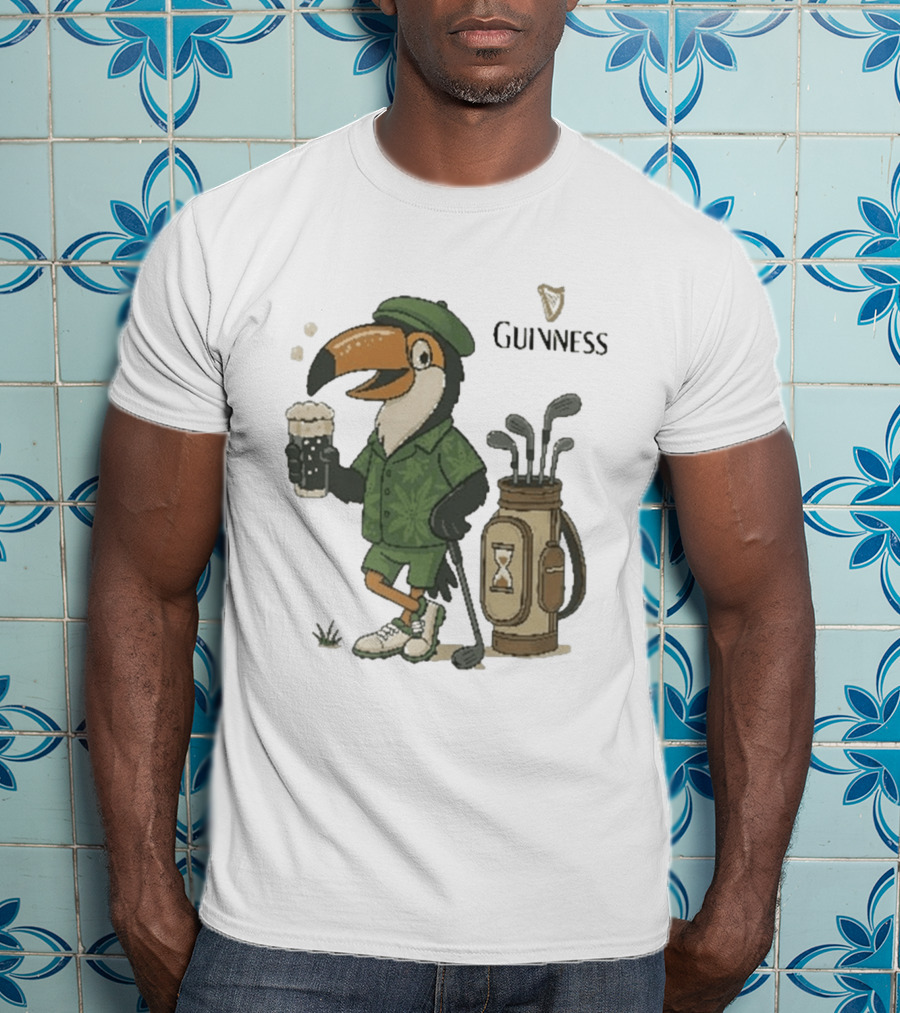 Guinness Toucan Golf Beer St Patrick's Day T-Shirt
