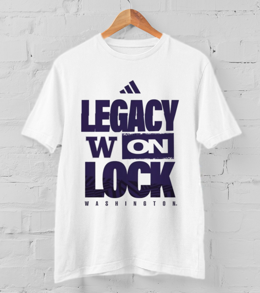 Washington Huskies 2026 March Madness Legacy On Lock T-Shirt