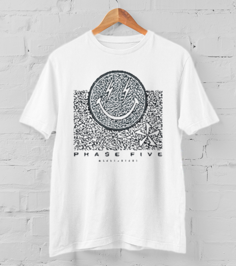 Phase Five Jett Shreds Smiley Lightning Bolt T-Shirt
