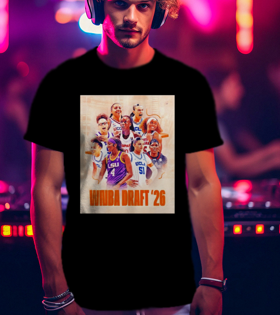 NCAA Women's Basketball WNBA Draft 2026 NCAA UCLA LSU Players T-Shirt