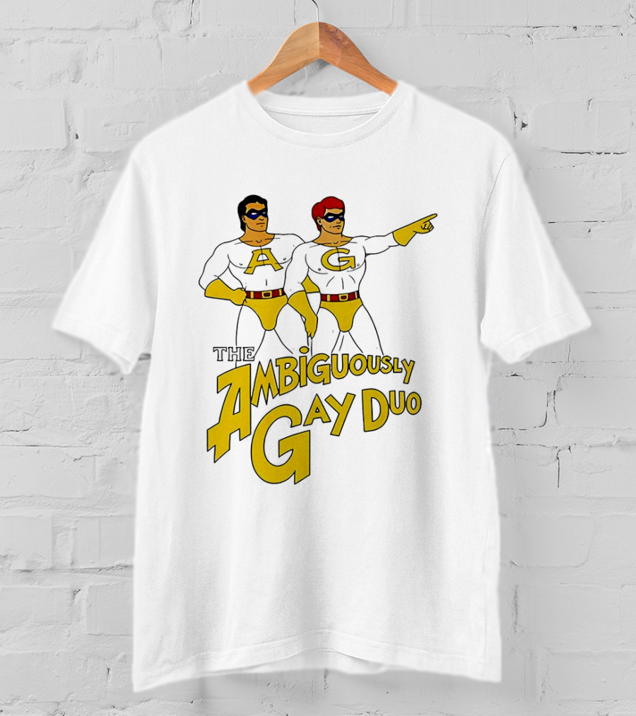 AG The Ambiguously Gay Duo Characters Classic Comic T-Shirt