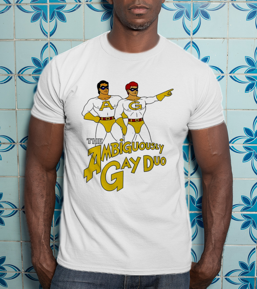 AG The Ambiguously Gay Duo Characters Classic Comic T-Shirt