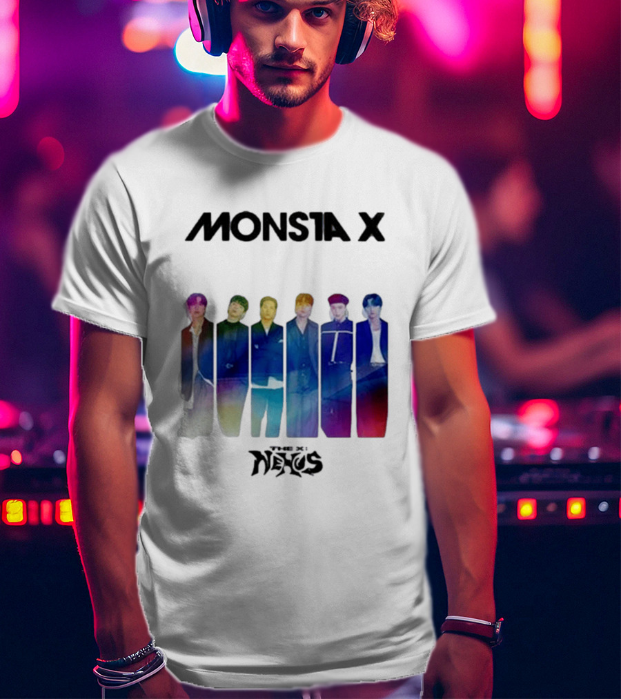 Monsta X Nexus 2026 White T-Shirt
