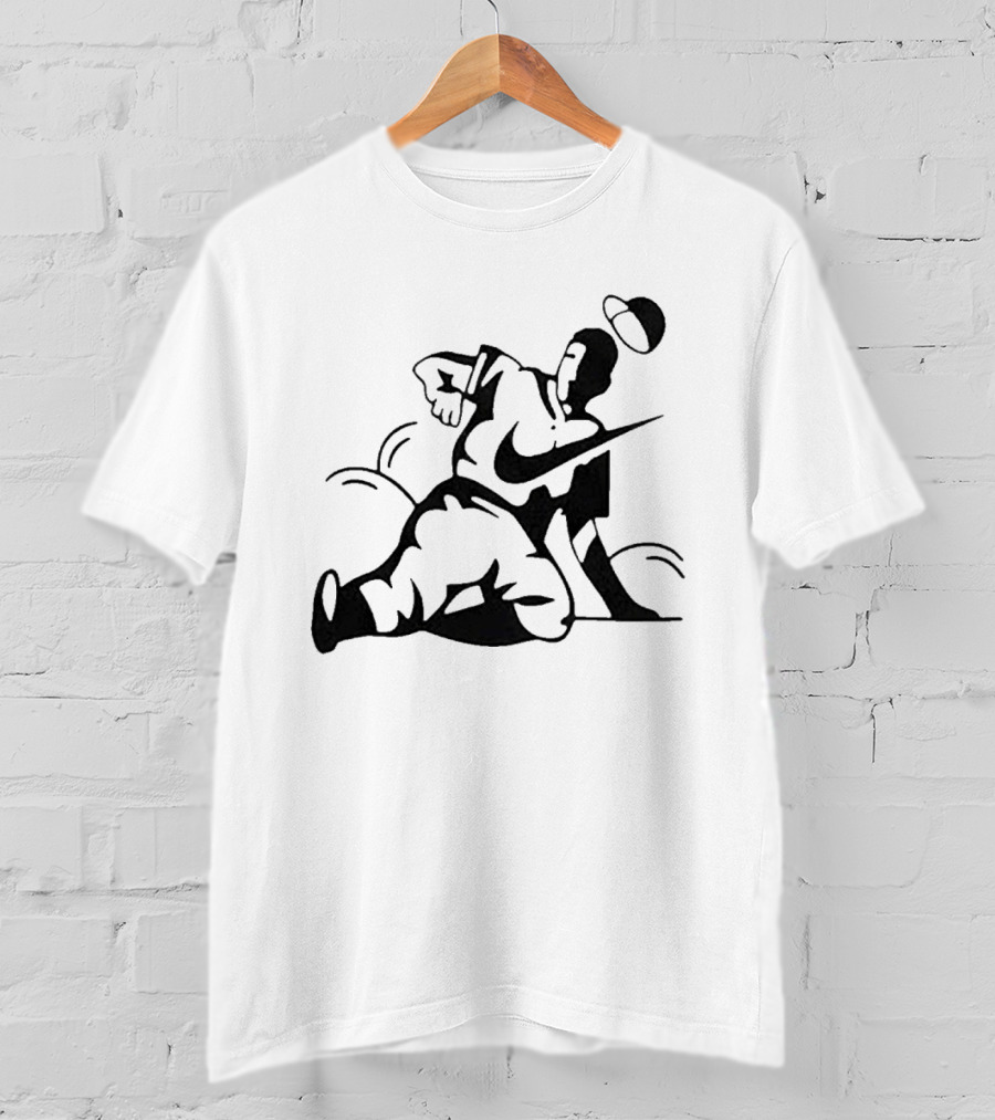 Nike Baseball Player Sliding T-Shirt