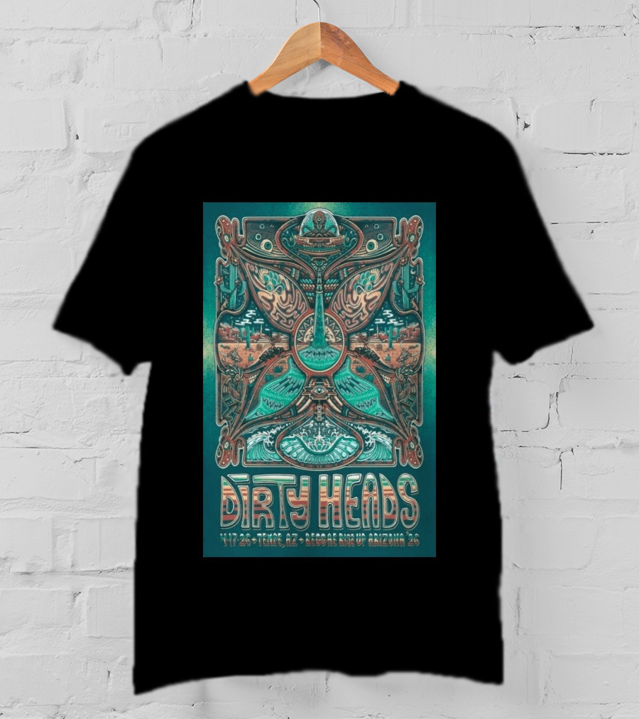 Dirty Heads Reggae Rise Up Tempe Arizona 4.17.26 T-Shirt