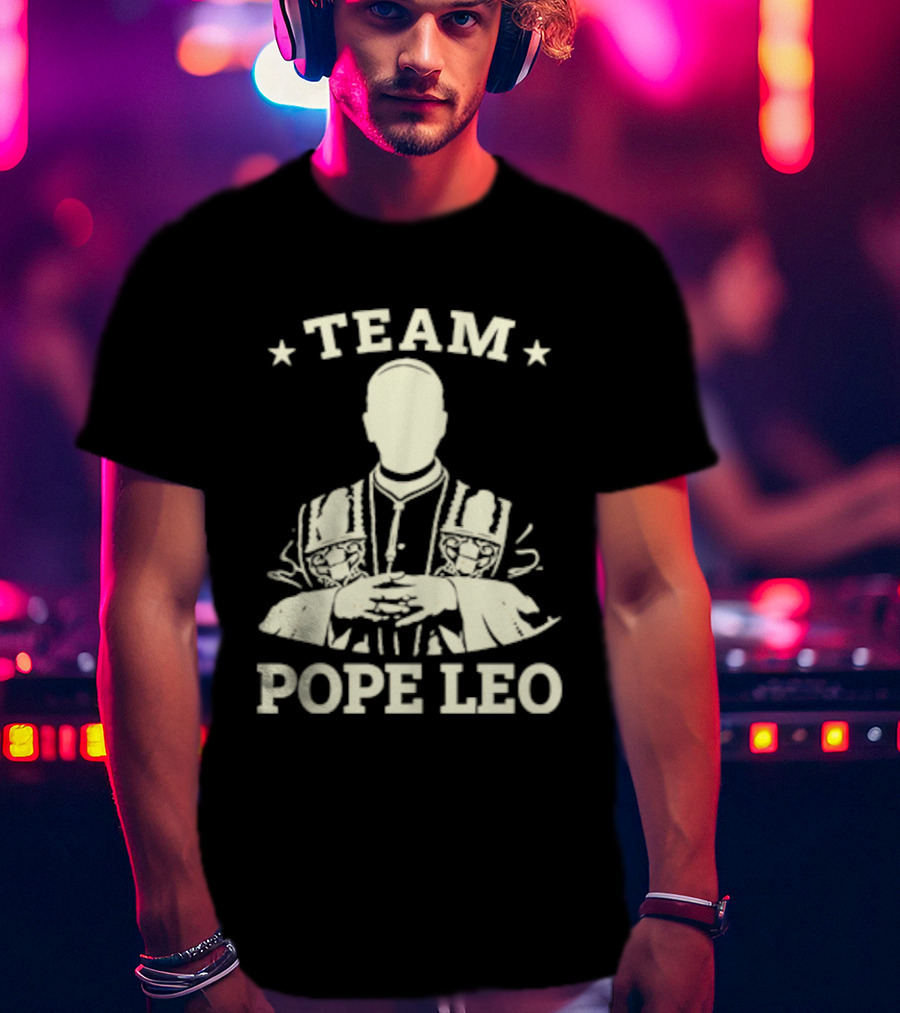 Team Pope Leo XIV Star T-Shirt