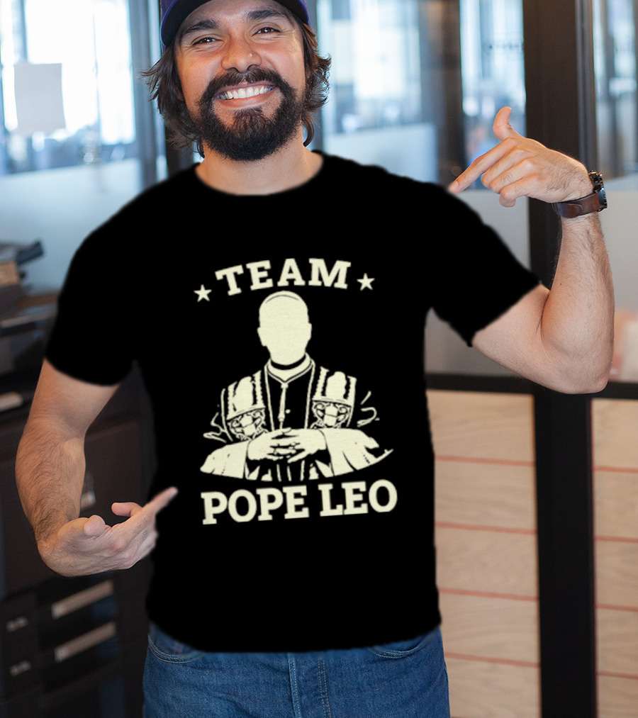 Team Pope Leo XIV Star T-Shirt