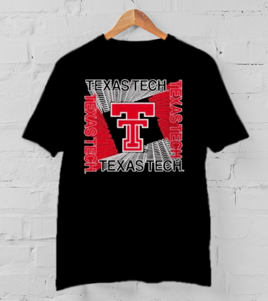 Texas Tech Red Raiders Double Cubism T-Shirt