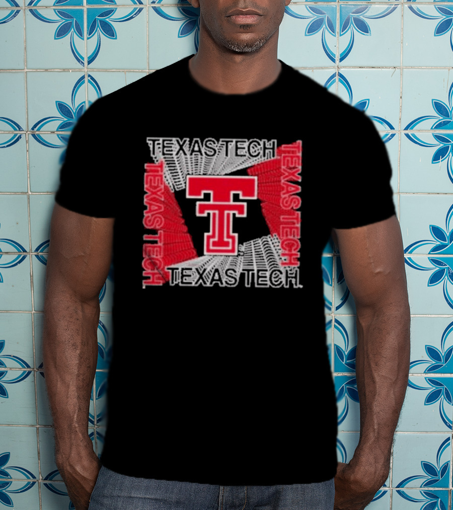Texas Tech Red Raiders Double Cubism T-Shirt