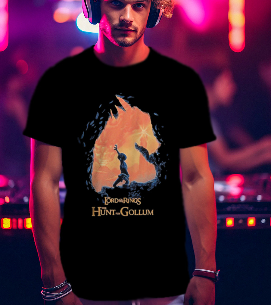 Lord Of The Rings Hunt For Gollum 2026 Smeagol Quest T-Shirt
